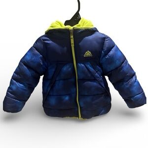 Snozu Boy’s Winter Puffer Fleece Lined Winter Coat Size 3T
